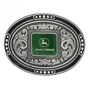 Montana Silversmiths John Deere Cable Track Attitude Buckle (A658JD)